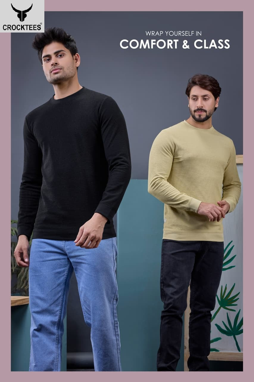 Style 438 Crocktees Interlock Mens Tshirts Exporter