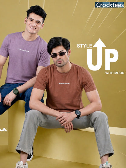 Style 5171 Crocktees Knit Mens Tshirts Exporter Gujarat