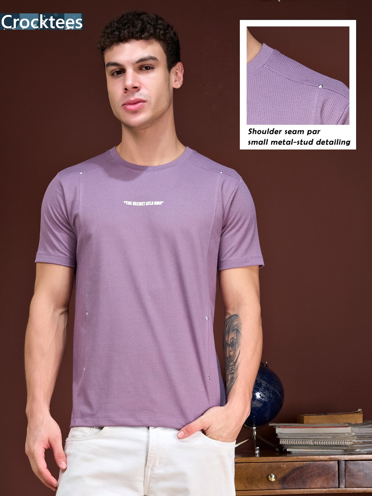 Style 5171 Crocktees Knit Mens Tshirts Exporter Gujarat