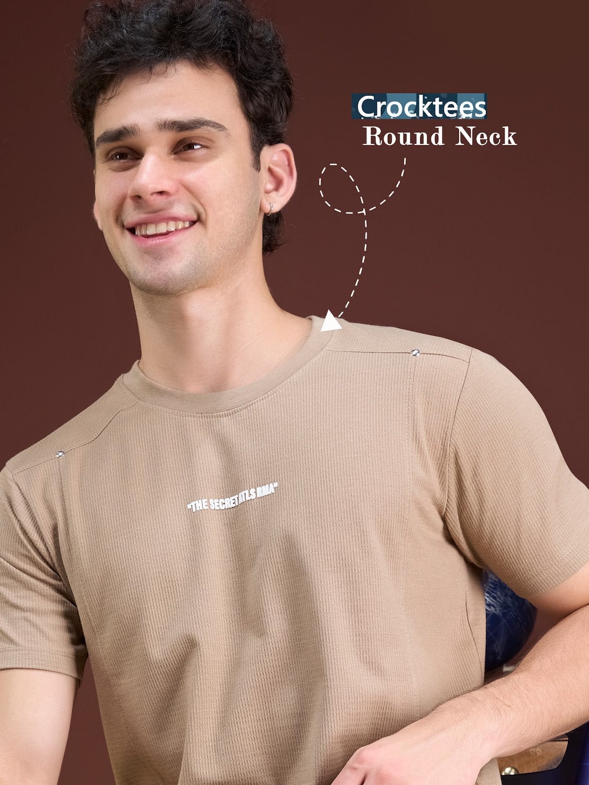 Style 5171 Crocktees Knit Mens Tshirts Exporter Gujarat