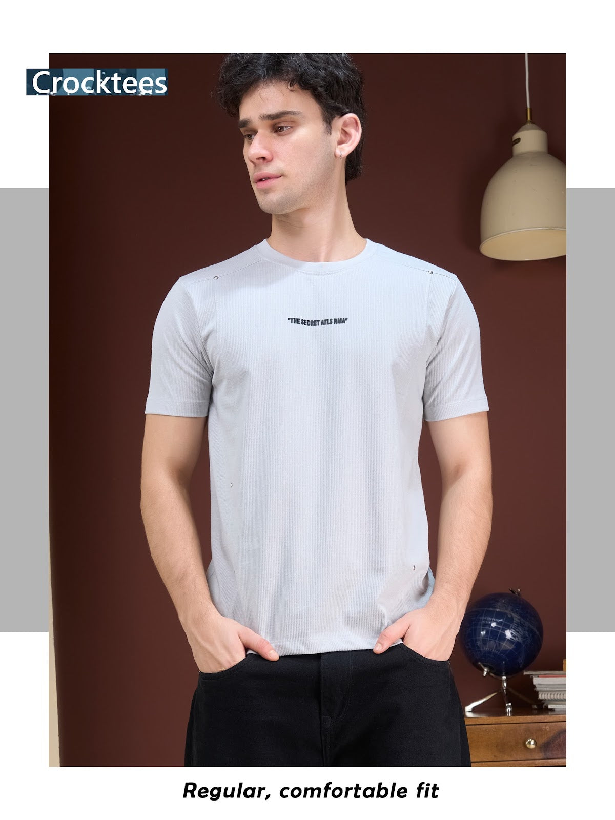 Style 5171 Crocktees Knit Mens Tshirts Exporter Gujarat