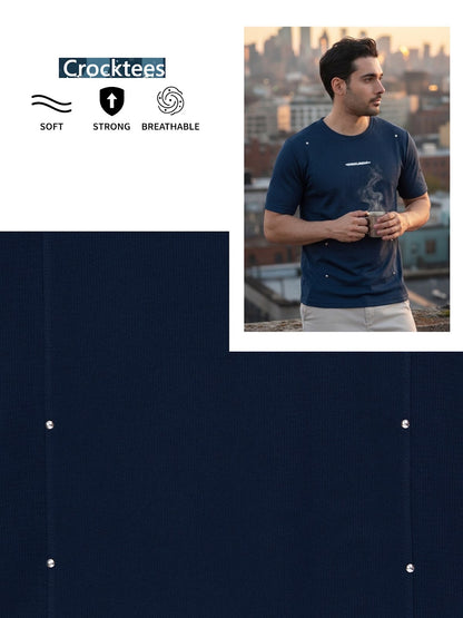 Style 5171 Crocktees Knit Mens Tshirts Exporter Gujarat