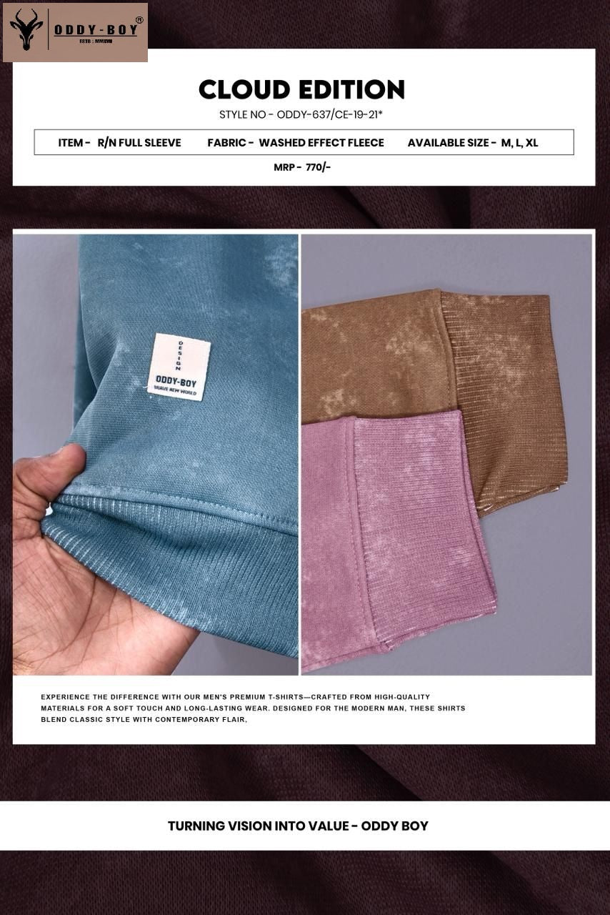 Style 637 Ce 19 21 Oddy Boy Fleece Mens Tshirts Wholesaler
