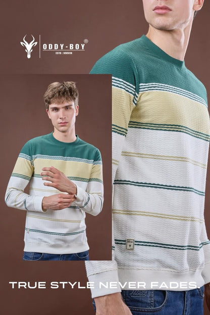 Style 643 We 19-21 Oddy Boy Wave Striper Mens Tshirts Wholesaler India