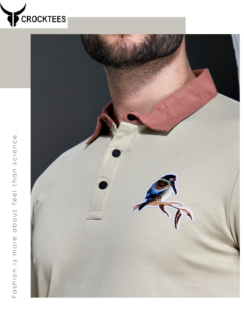 Style 7071 Crocktees Cotton Mens Tshirts Supplier Ahmedabad