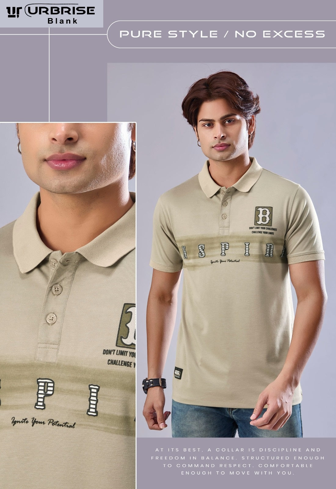 Style 764-771 Urbanrise Imported Mens Tshirts Manufacturer Ahmedabad