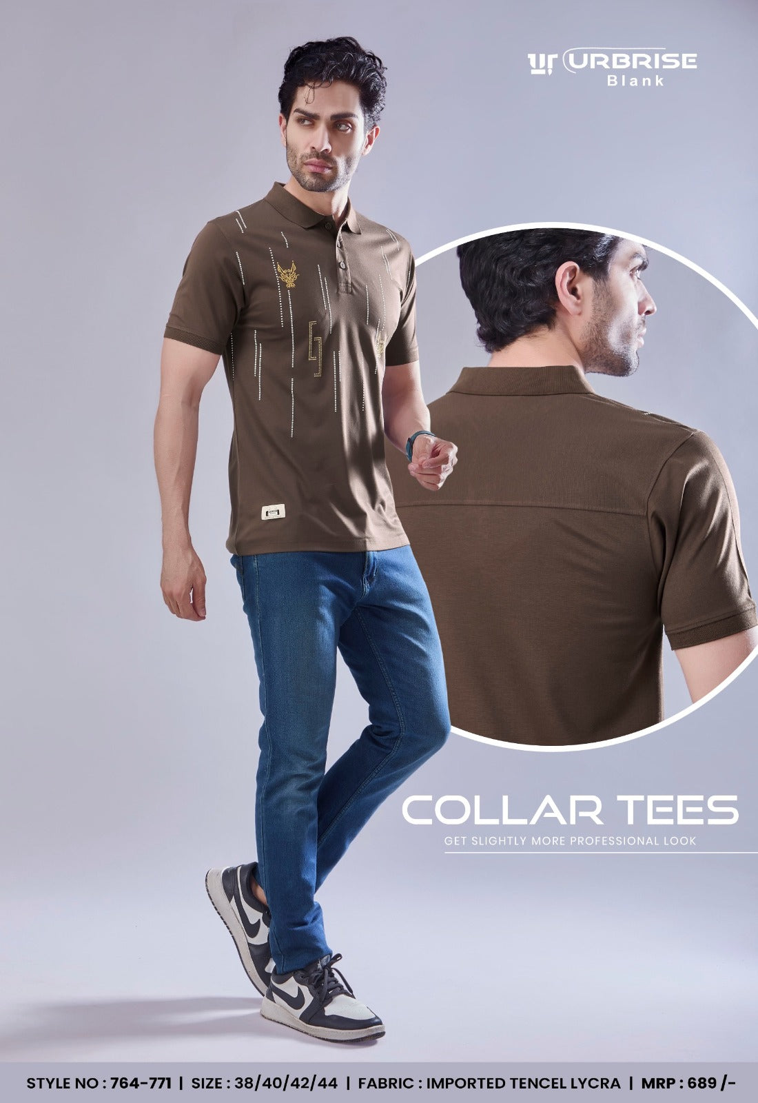Style 764-771 Urbanrise Imported Mens Tshirts Manufacturer Ahmedabad