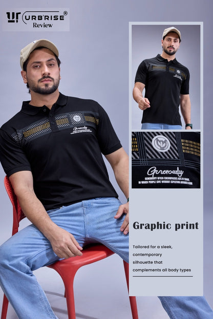 Style 787-794 Urbanrise Tencil Lycra Mens Tshirts Exporter Ahmedabad