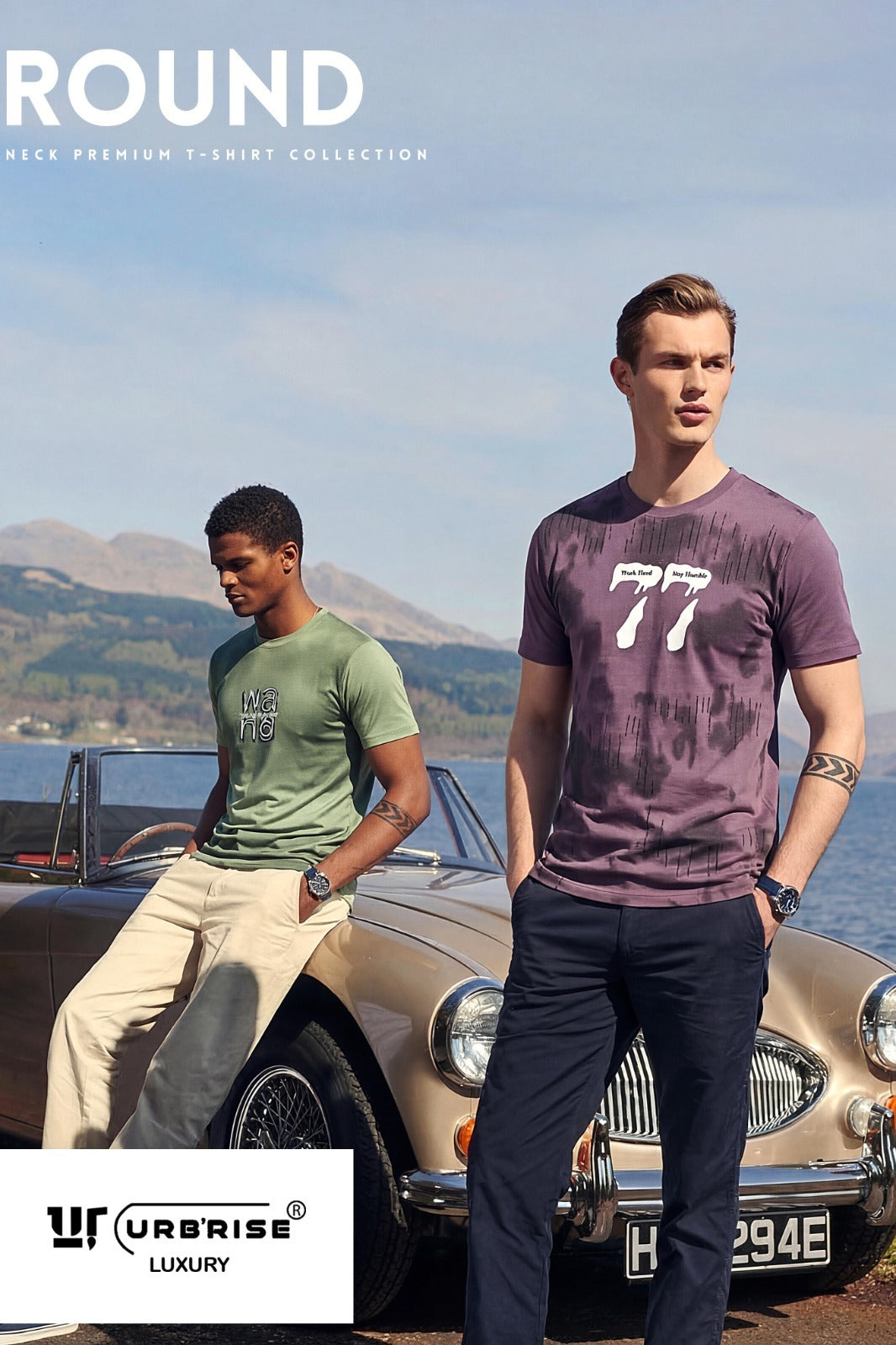 Style 864-871 Urbanrise Imported Lycra Mens Tshirts Manufacturer Ahmedabad