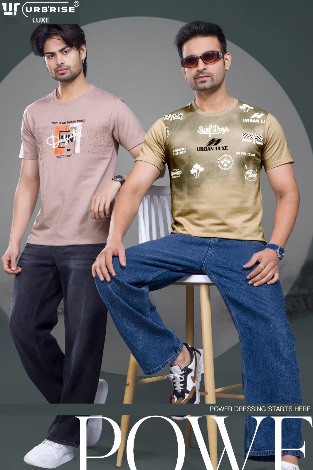 Style 937-944 Urbanrise Looper Mens Tshirts Exporter