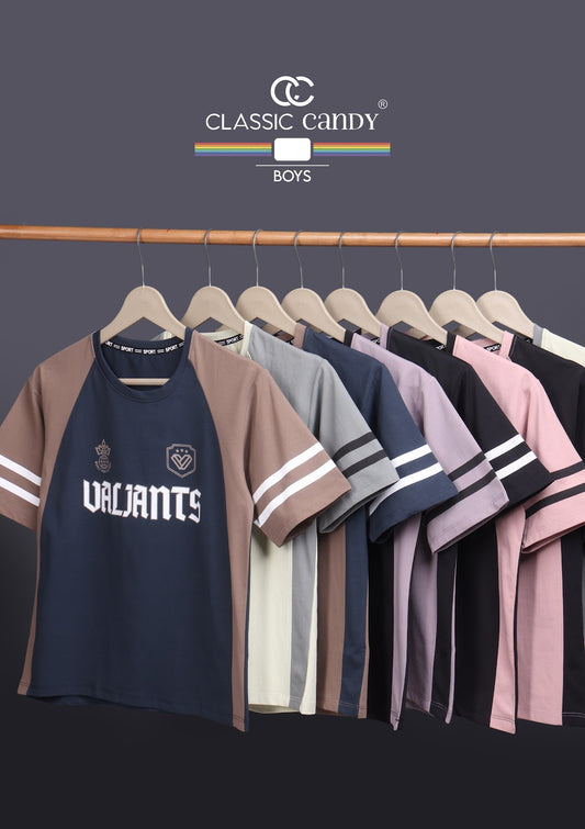 Style A963 Classic Candy Cotton Boys Tshirt Manufacturer Gujarat