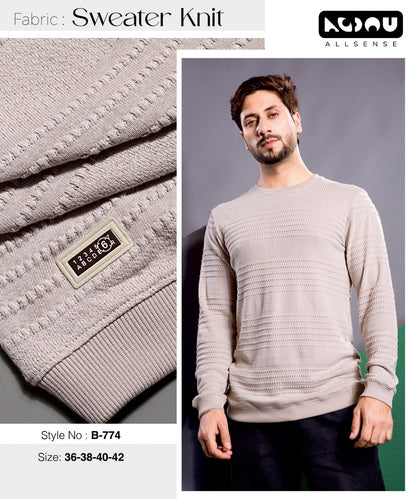 Style B 774 Allsense Knit Mens Tshirts Wholesaler