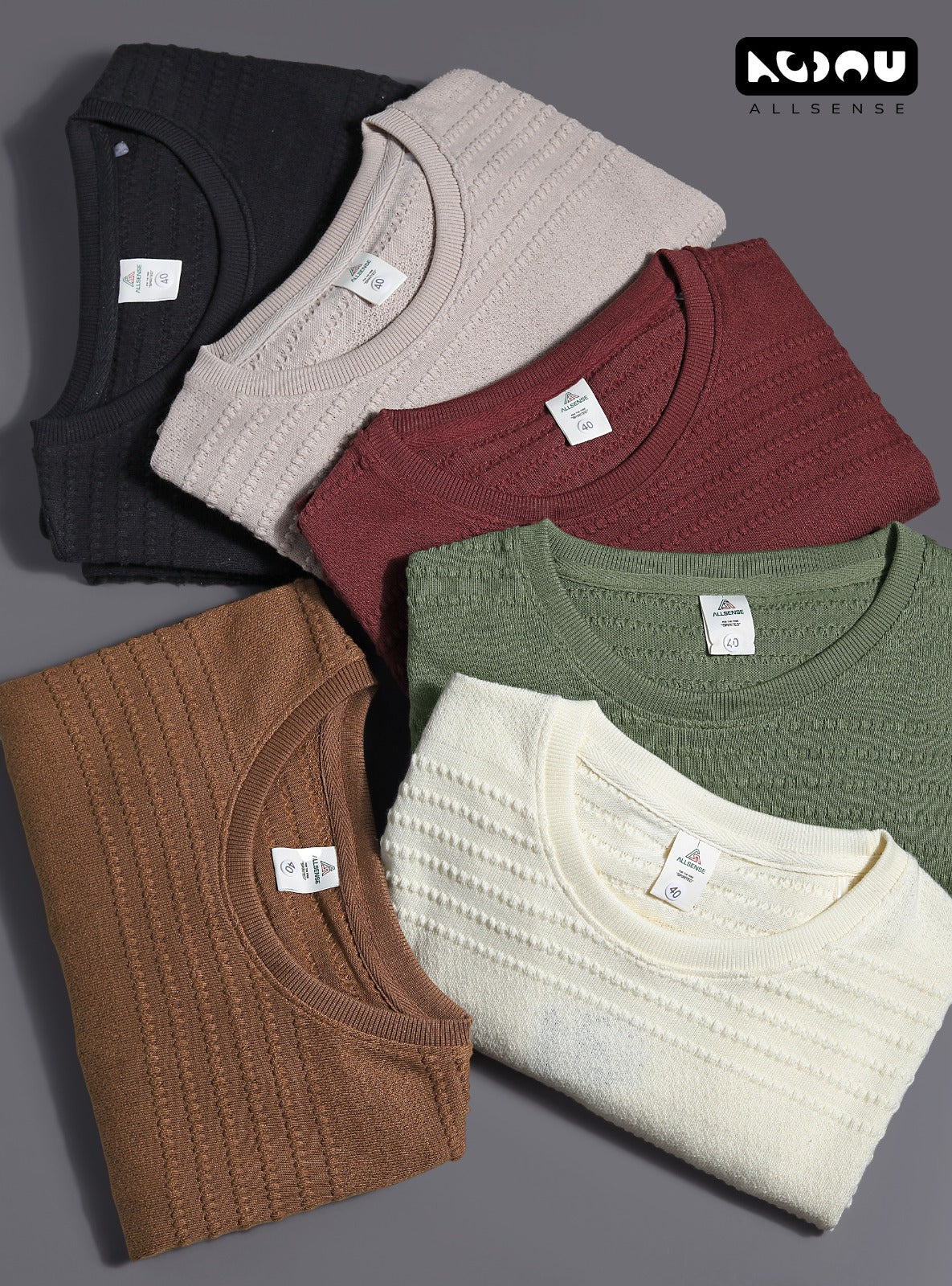 Style B 774 Allsense Knit Mens Tshirts Wholesaler