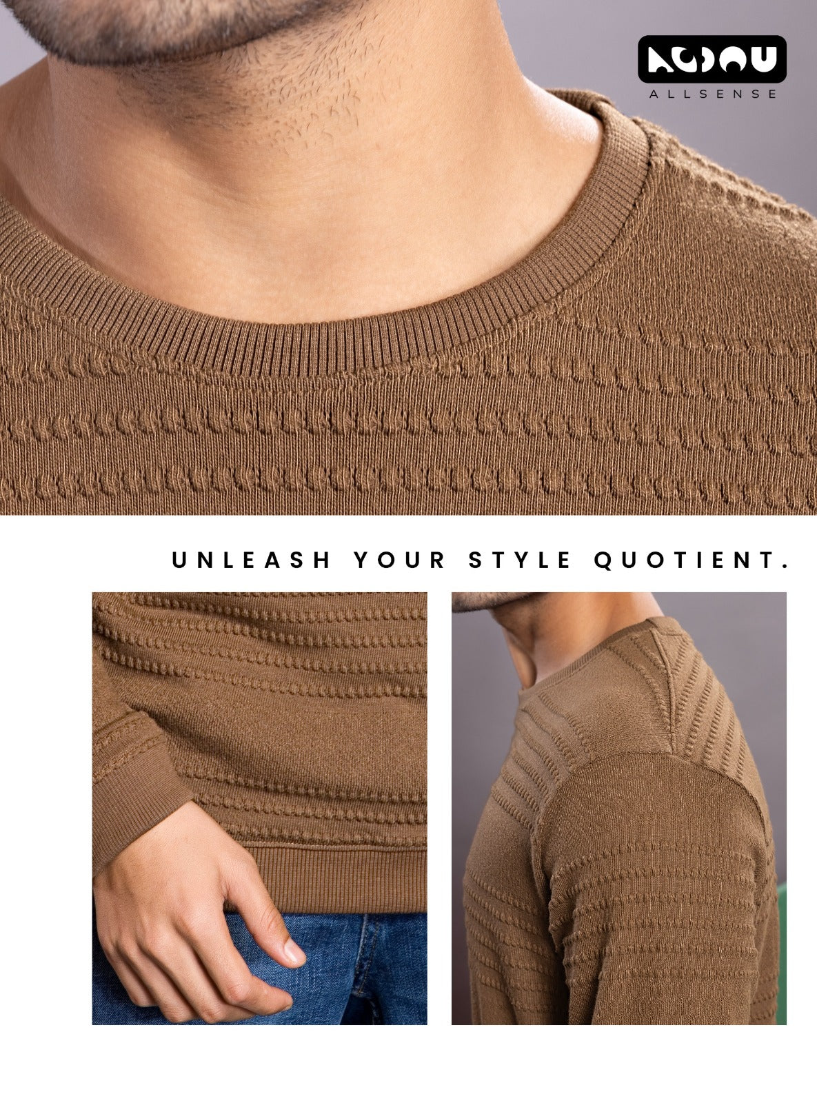 Style B 774 Allsense Knit Mens Tshirts Wholesaler