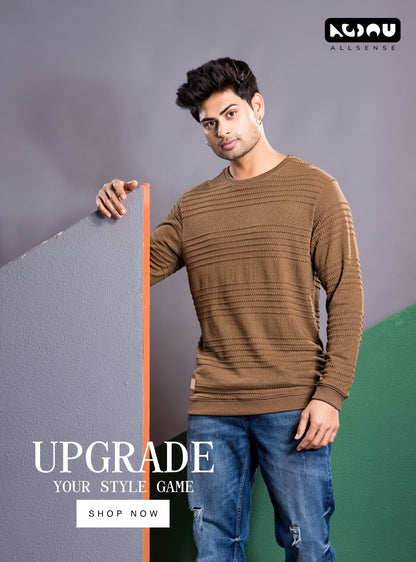 Style B 774 Allsense Knit Mens Tshirts Wholesaler
