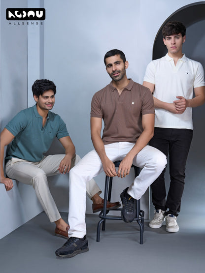 Style B 784 Allsense Interlock Mens Tshirts Exporter Gujarat