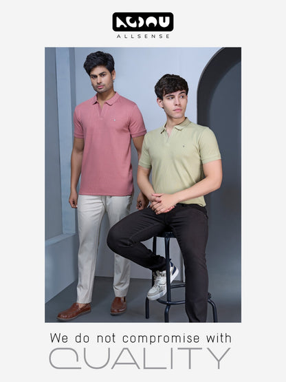 Style B 784 Allsense Interlock Mens Tshirts Exporter Gujarat