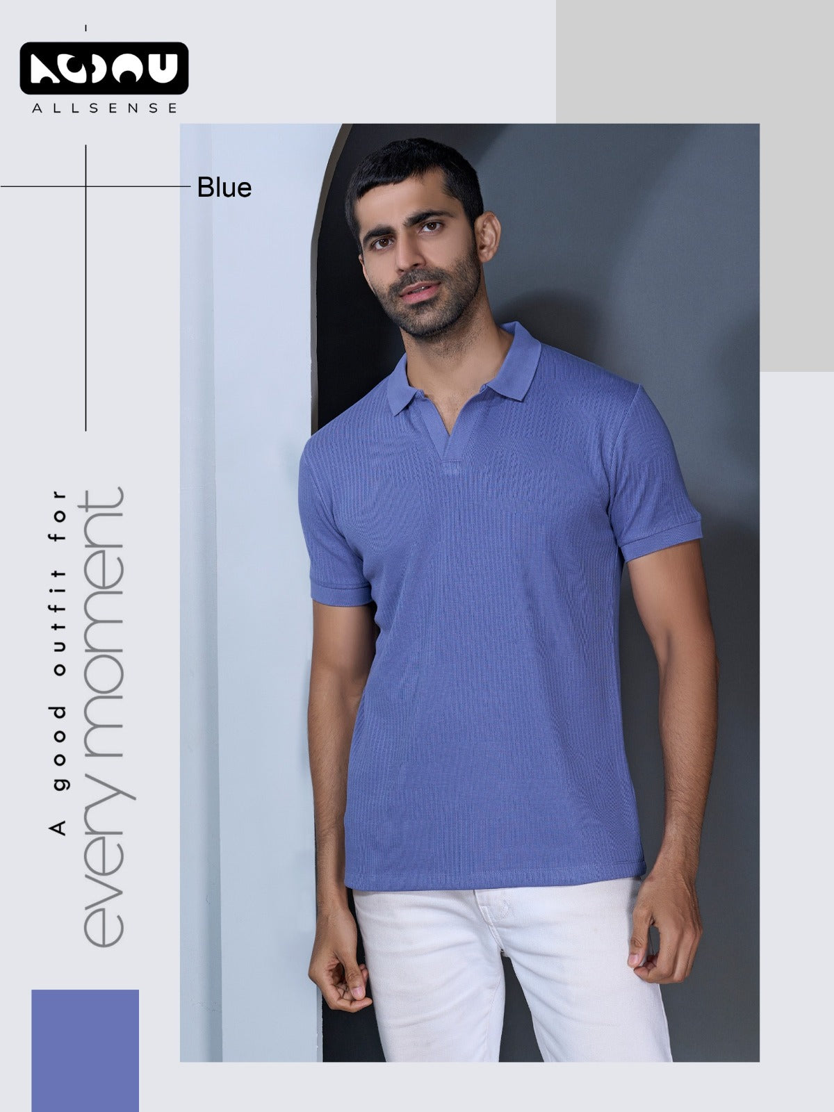 Style B 784 Allsense Interlock Mens Tshirts Exporter Gujarat