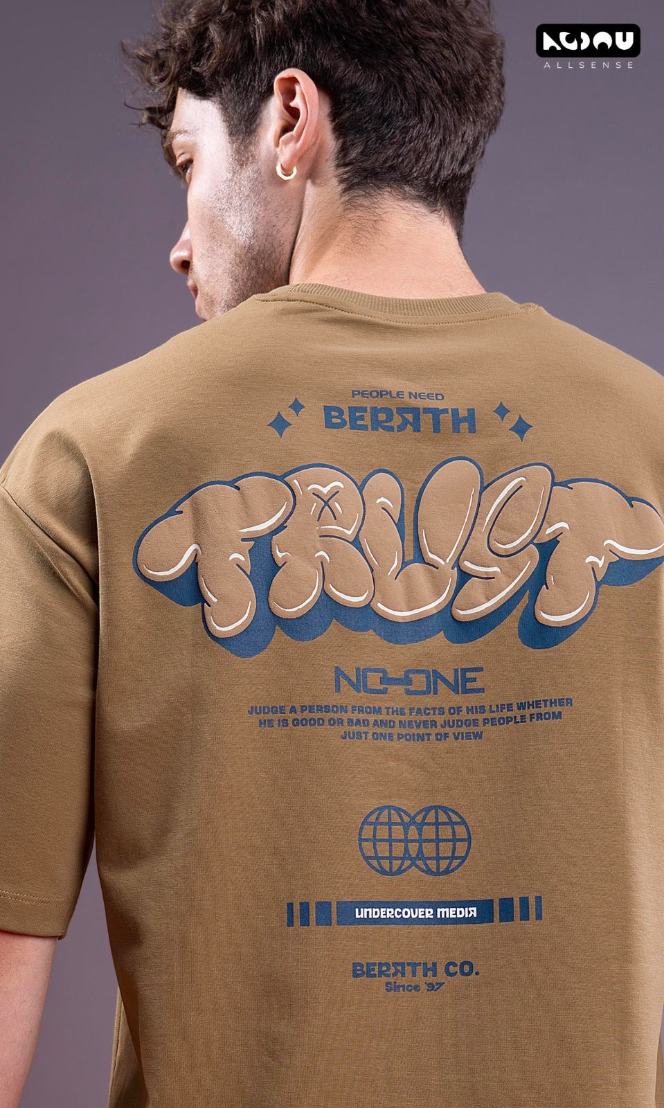 Style B 896 Oversize Allsense Cotton Mens Tshirts Manufacturer Ahmedabad