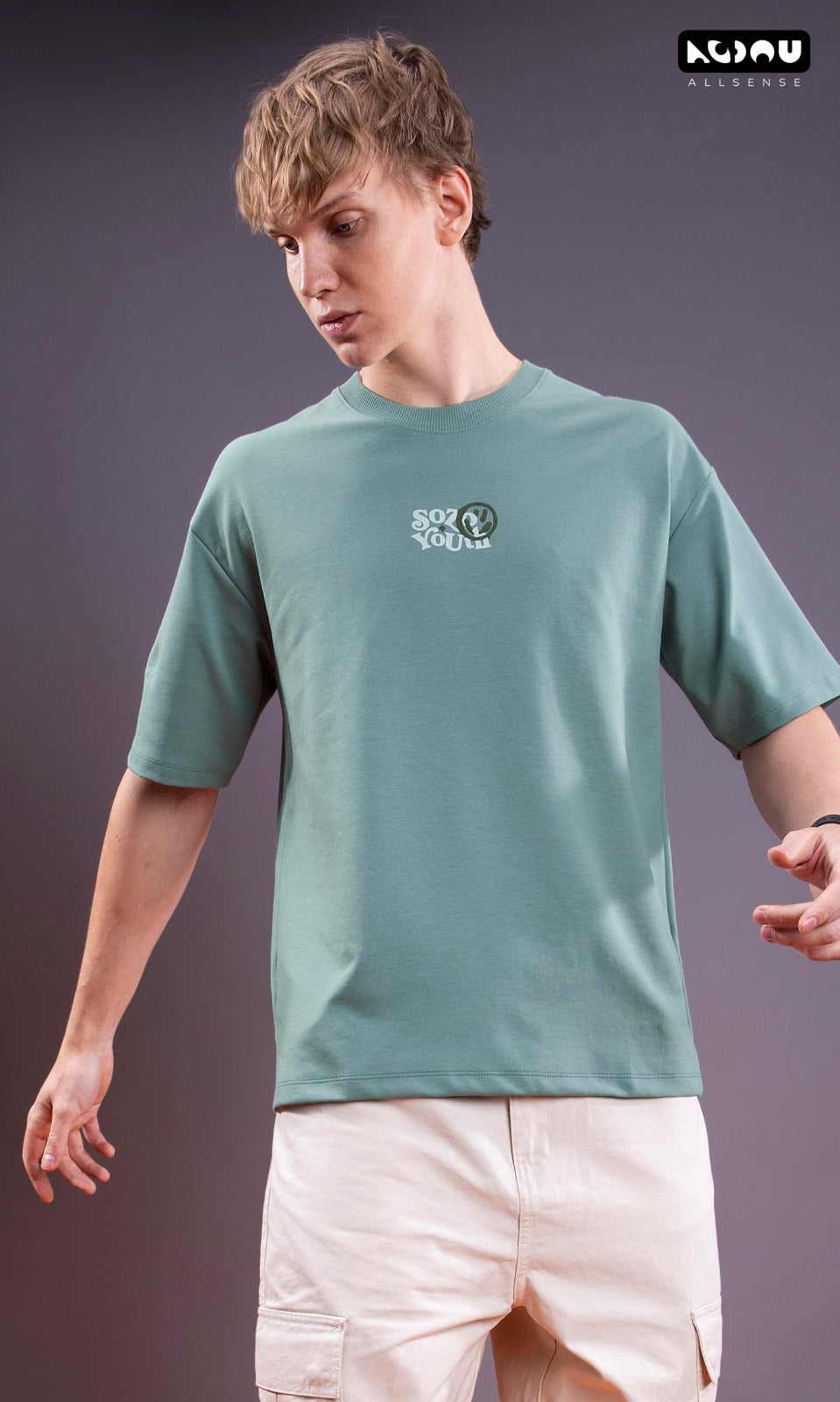 Style B 896 Oversize Allsense Cotton Mens Tshirts Manufacturer Ahmedabad