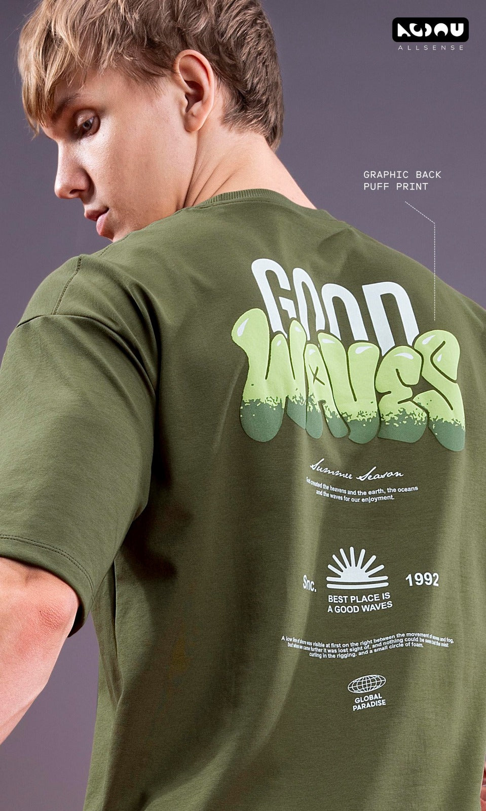 Style B 896 Oversize Allsense Cotton Mens Tshirts Manufacturer Ahmedabad