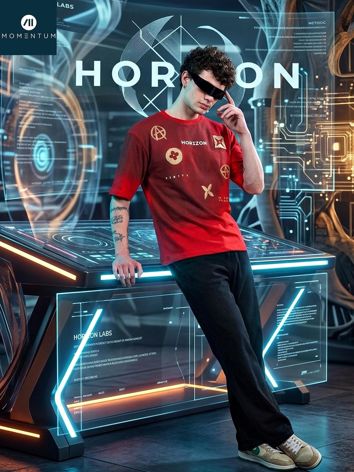 Style Code 214 Momentum Cotton Looper Mens Tshirts Wholesale