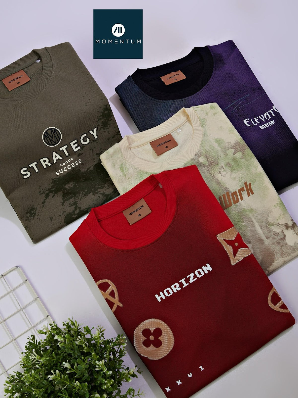 Style Code 214 Momentum Cotton Looper Mens Tshirts Wholesale