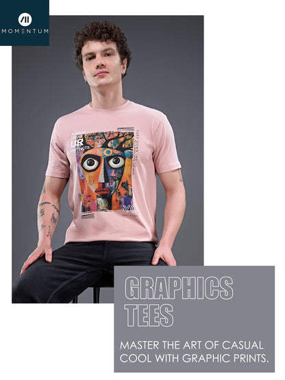 Style Code 224 Momentum Cotton Biowashed Mens Tshirts Supplier