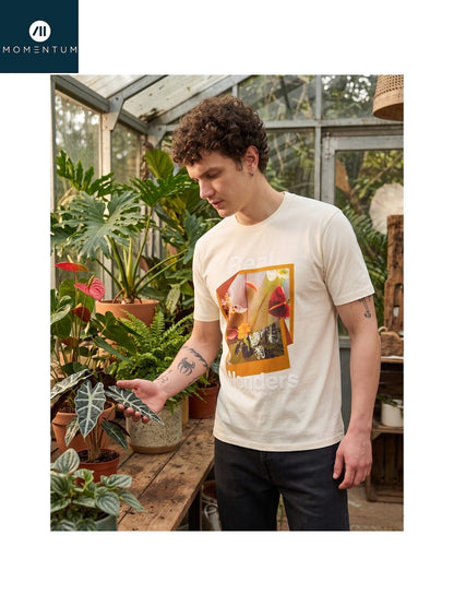 Style Code 224 Momentum Cotton Biowashed Mens Tshirts Supplier