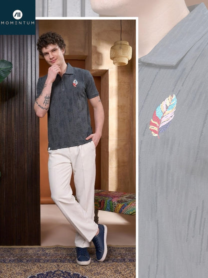Style Code 225 Momentum Lycra Mens Tshirts Manufacturer Ahmedabad
