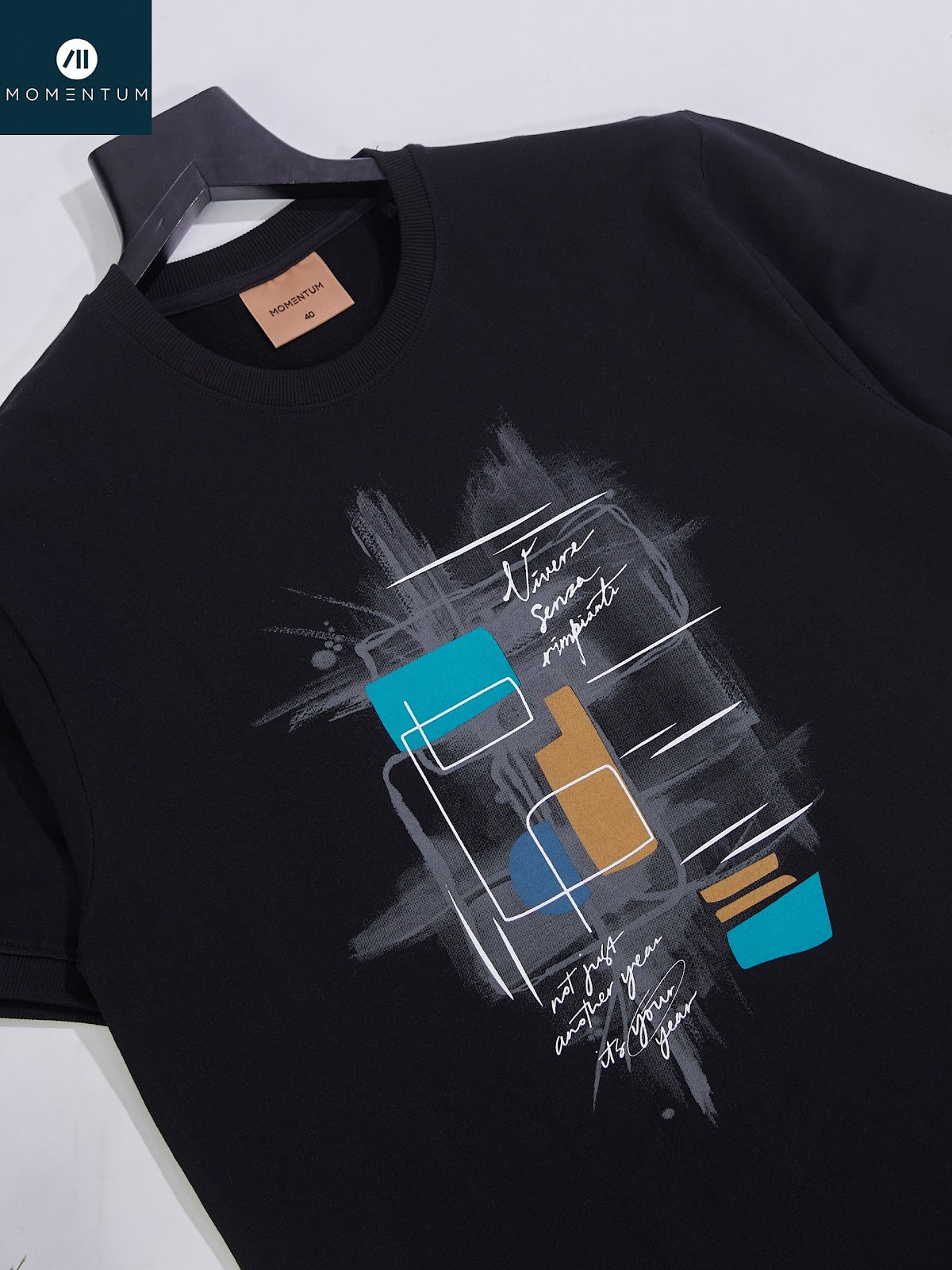 Style Code 237 Momentum Cotton Looper Mens Tshirts Wholesaler Gujarat