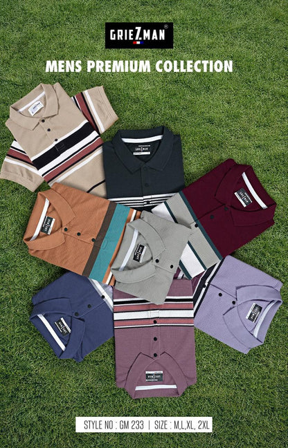 Style Gm 233 Griezman Auto Stripes Mens Tshirts Wholesale