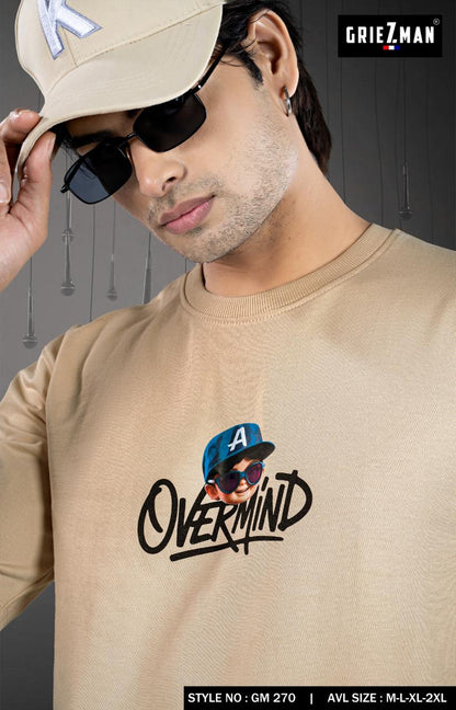 Style Gm 270-262 Griezman Cotton Looper Mens Tshirts Exporter Ahmedabad