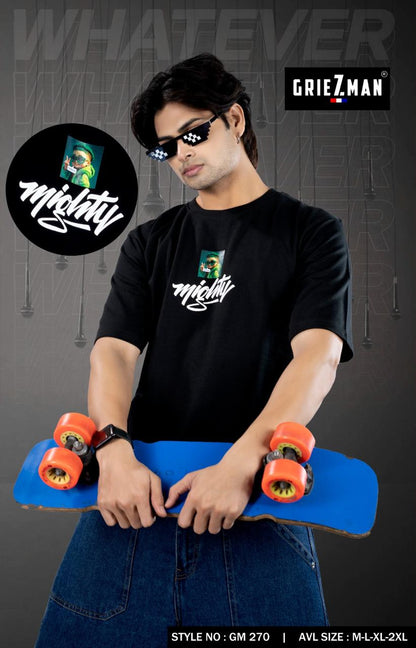Style Gm 270-262 Griezman Cotton Looper Mens Tshirts Exporter Ahmedabad