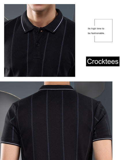 Style Jh 262 Polo Crocktees Interlock Mens Tshirts Exporter India