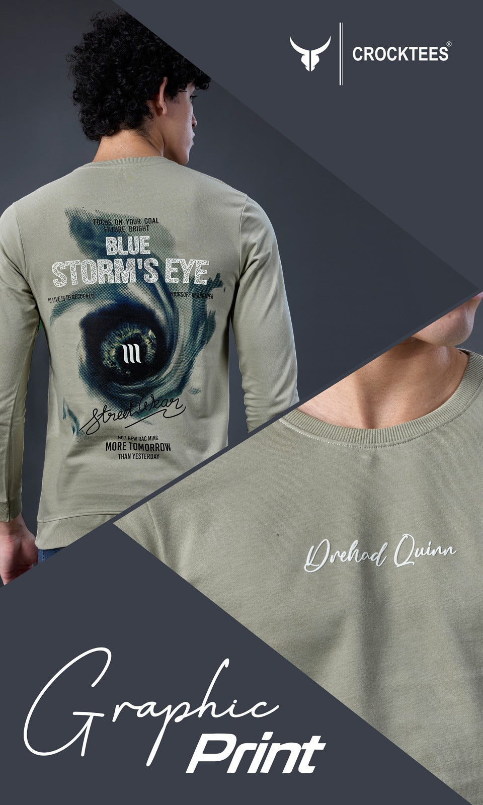 Style Jh 308 Hand Rib Crocktees Cotton Looper Mens Tshirts Manufacturer Gujarat