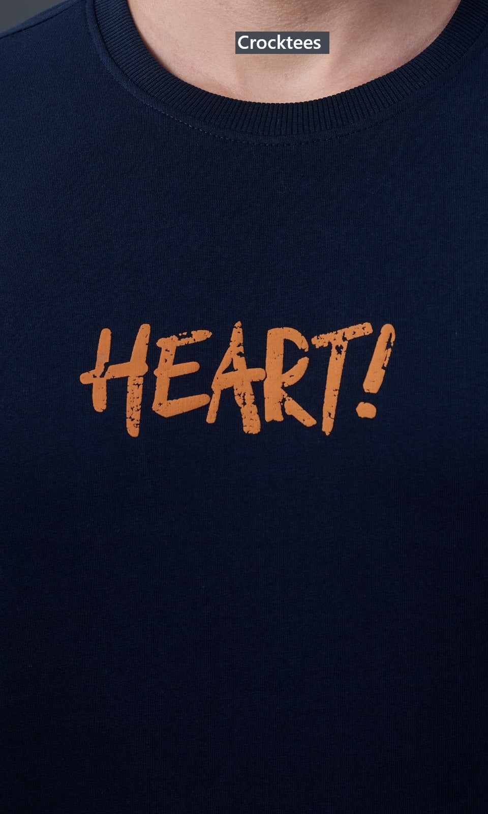 Style Jh 308 Hand Rib Crocktees Cotton Looper Mens Tshirts Manufacturer Gujarat