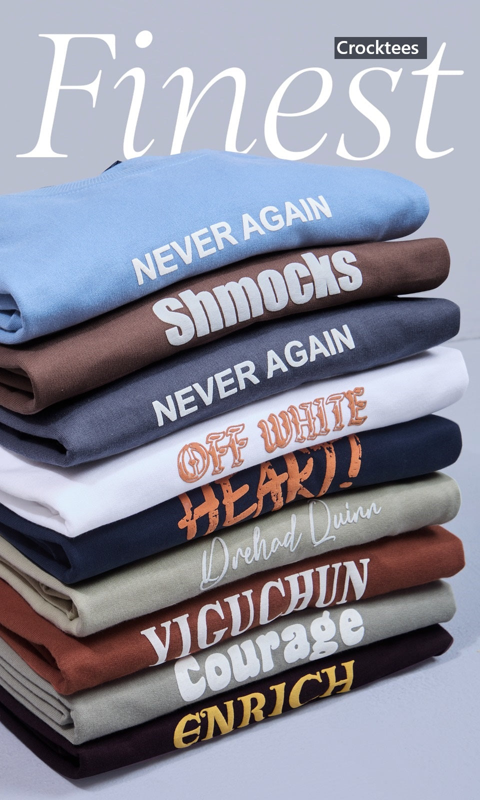 Style Jh 308 Hand Rib Crocktees Cotton Looper Mens Tshirts Manufacturer Gujarat