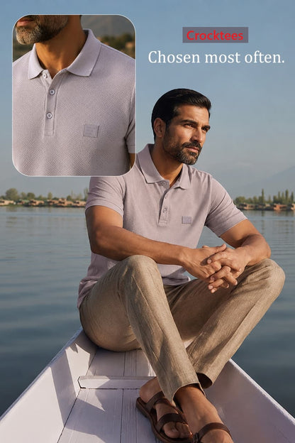 Style Jh 358 Crocktees Cotton Mens Tshirts Exporter India
