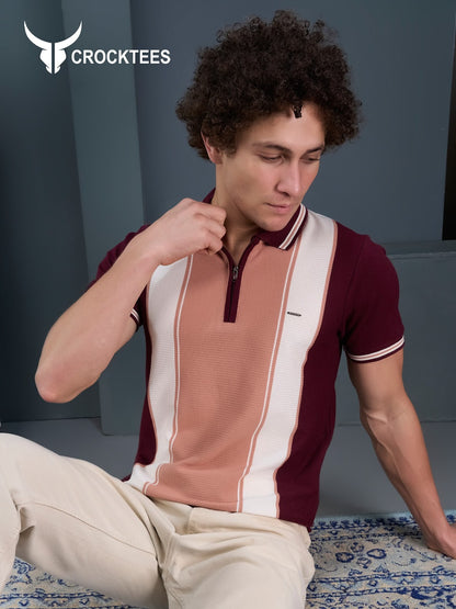 Style Jh 562 Waffle Crocktees Interlock Mens Tshirts Exporter India