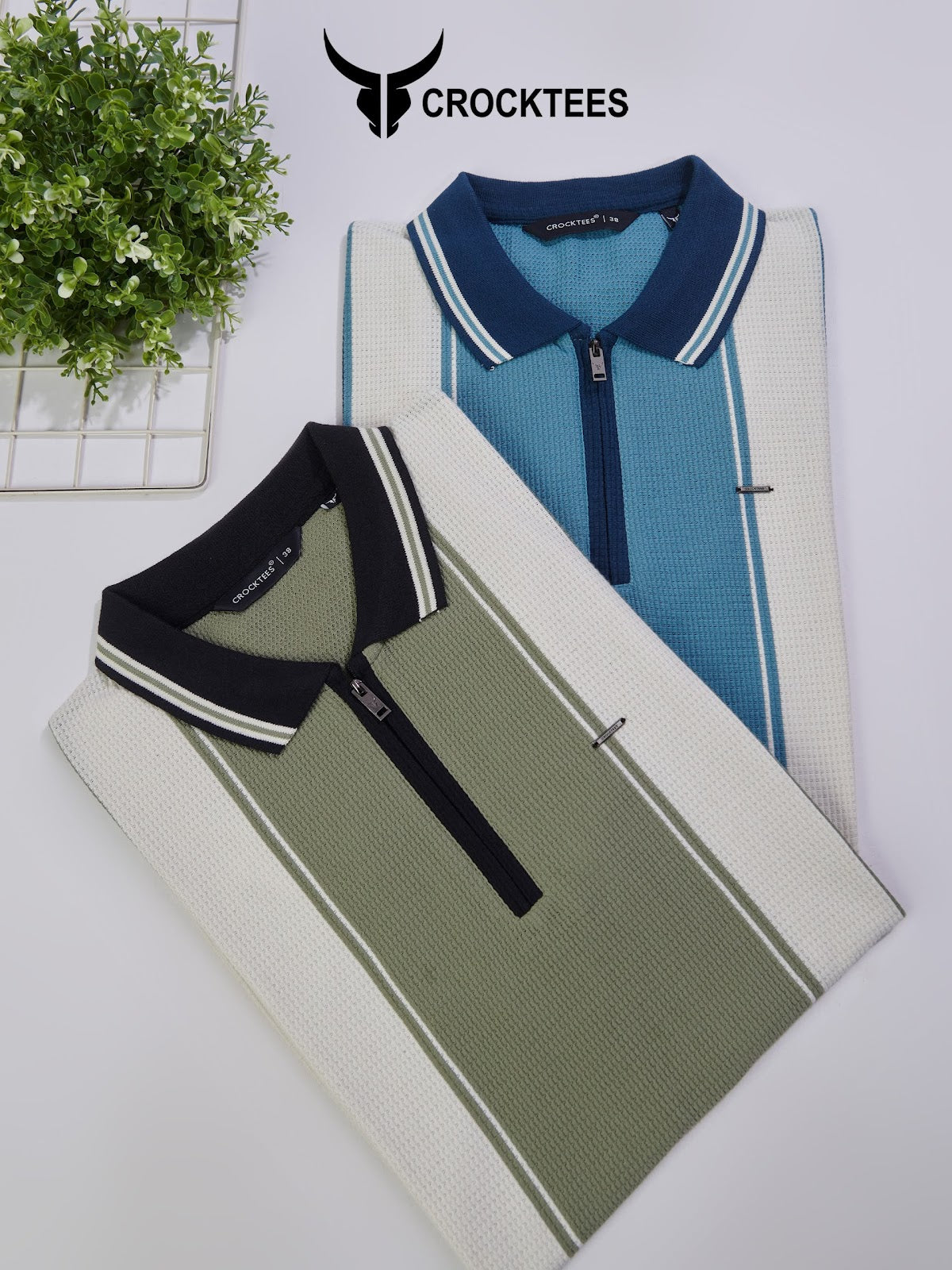 Style Jh 562 Waffle Crocktees Interlock Mens Tshirts Exporter India