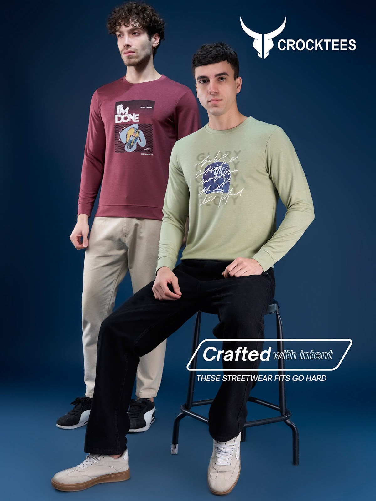 Style Jh 757 Crocktees Imported Mens Tshirts Wholesale Price