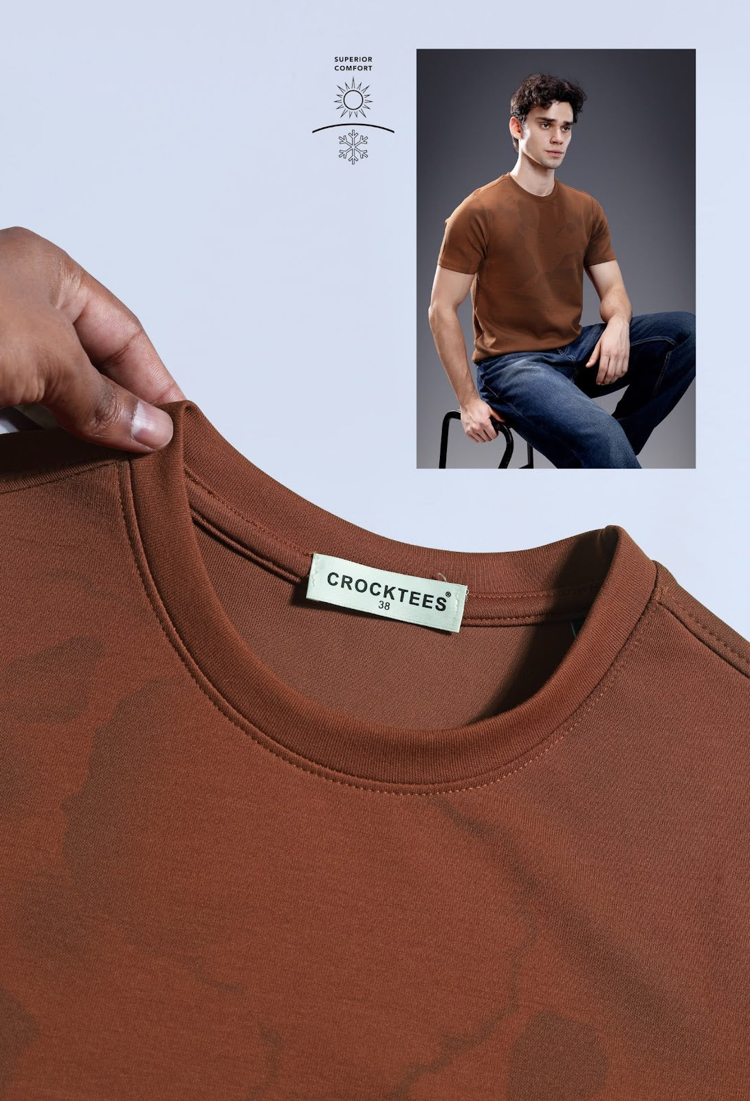 Style Jh 825 Scuba Crocktees Imported Mens Tshirts Manufacturer India