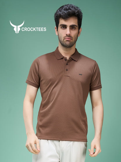Style Mti 2179 Knit Crocktees Interlock Mens Tshirts Manufacturer
