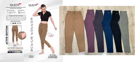 Style No 02 Queen Interlock Women Joggers Wholesale