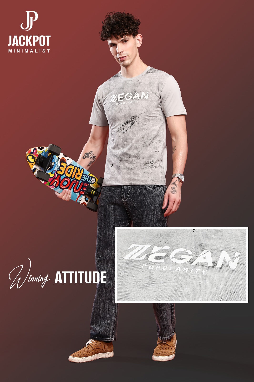 Style No 073-080 Hd Prints Jackpot Imported Mens Tshirts Wholesale Rate