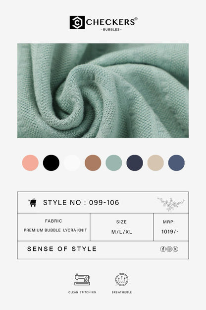 Style No 099-106 Checkers Knit Mens Co Ord Set Exporter India