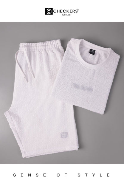 Style No 099-106 Checkers Knit Mens Co Ord Set Exporter India