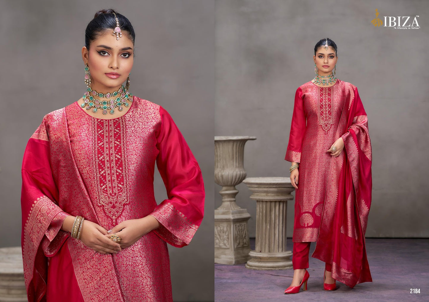 Sakhi Vol 12 Ibiza Banglori Silk Pant Style Suits Exporter