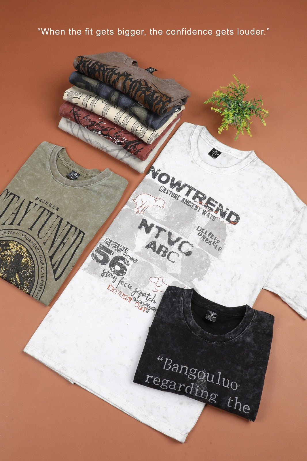 Style No 1082-1089 Checkers Looper Mens Tshirts Exporter India